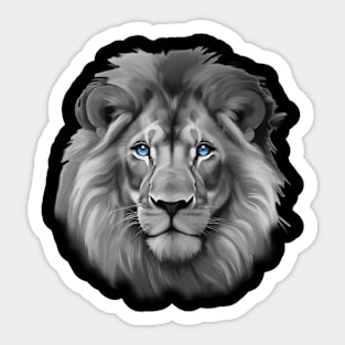 The Mighty Lion Sticker